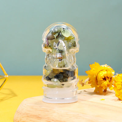 Olivenorma Skull Water Bottle Crystal Decoration