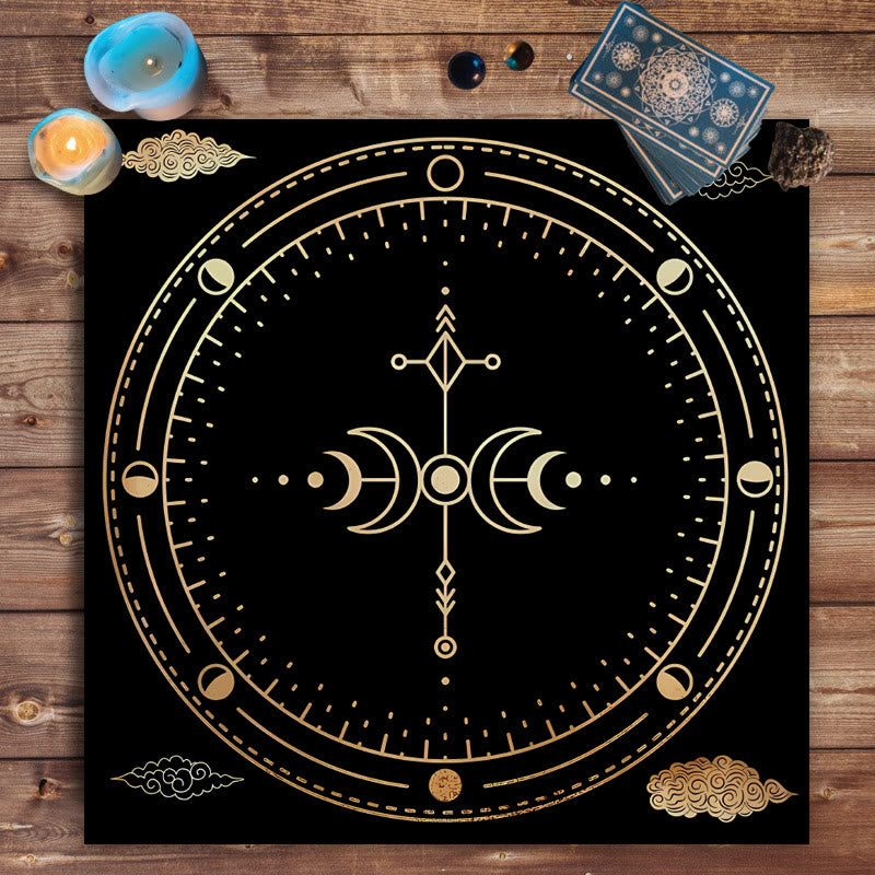 Olivenorma Zodiac Astrology Wheel Of Year Tarot Tablecloth