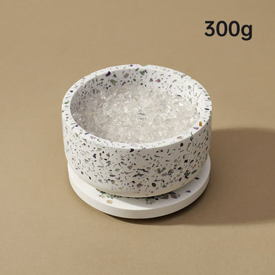 Olivenorma Natural Crystal Gravel Gypsum Demagnetizing Bowl