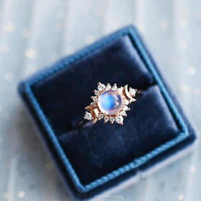 Moonstone My Sun and Stars Ring - image 5