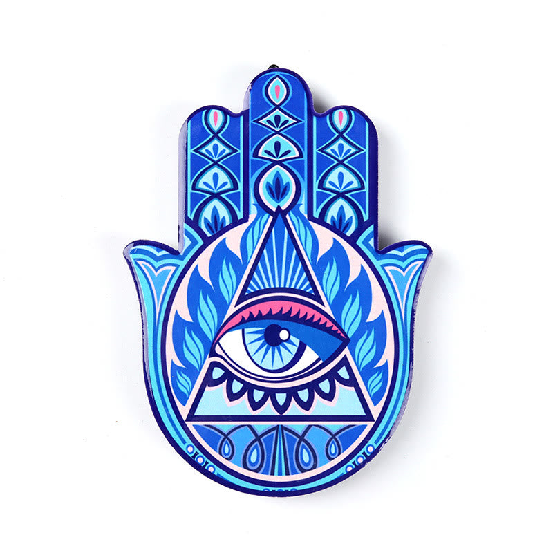 (Clearance 30% OFF / CODE: OFF30) - Olivenorma Hamsa Evil Eye Jewelry Tray Plate Coaster