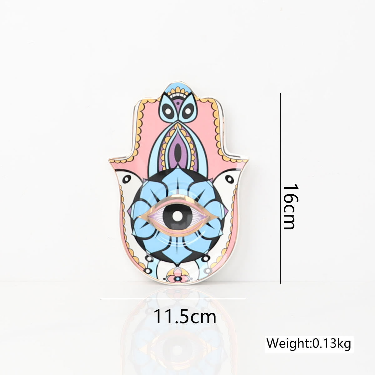 Olivenorma Hamsa Evil Eye Dish Coaster