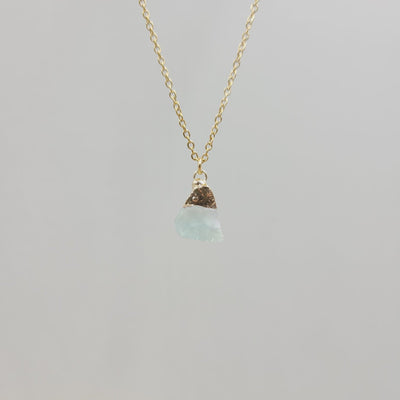 Olivenorma Irregular Crystal Raw Stone Gem gemstone Necklace