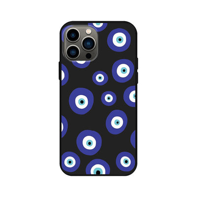 Olivenorma Blue Evil Eye Hamsa Phone Case for iPhone 13/14/15