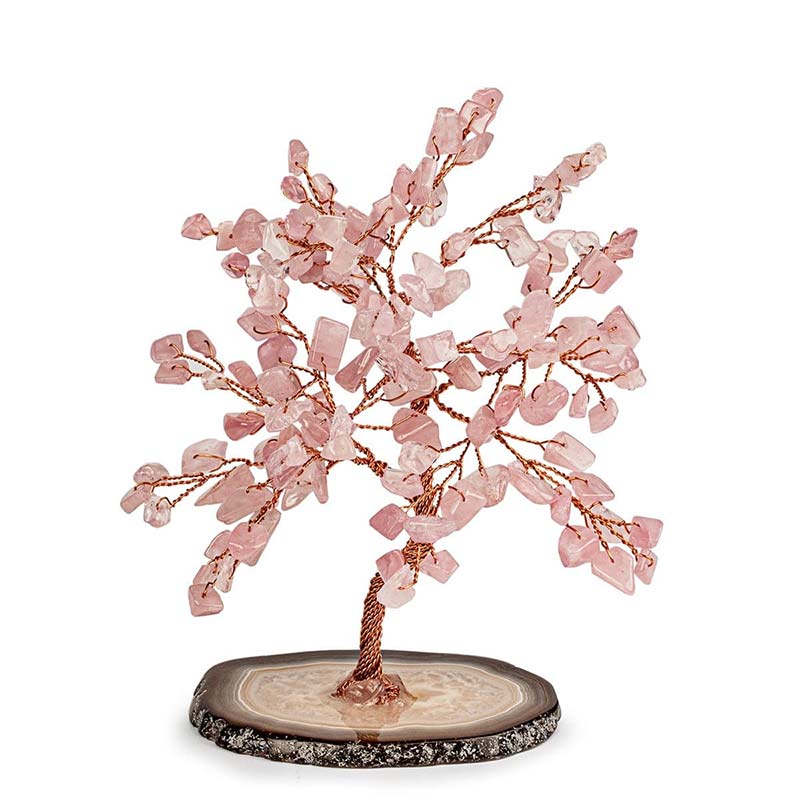 Olivenorma Love Harmony - Rose Quartz Feng Shui Tree