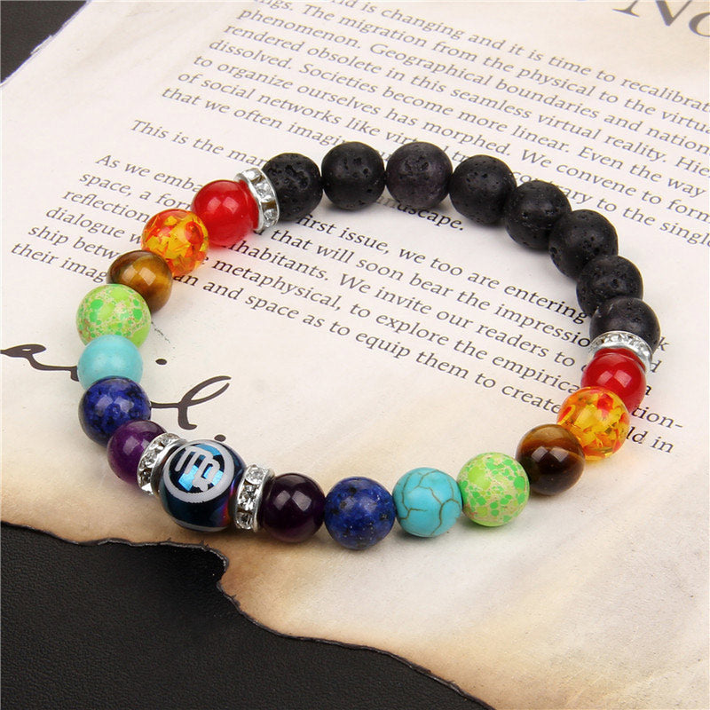 Olivenorma Chakra Twelve Zodiac Bracelet