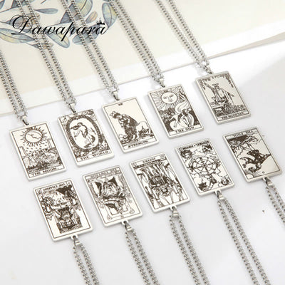 Olivenorma Stainless Steel Tarot Necklaces