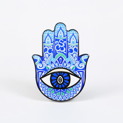 Olivenorma Hamsa Evil Eye Jewelry Tray Plate Coaster