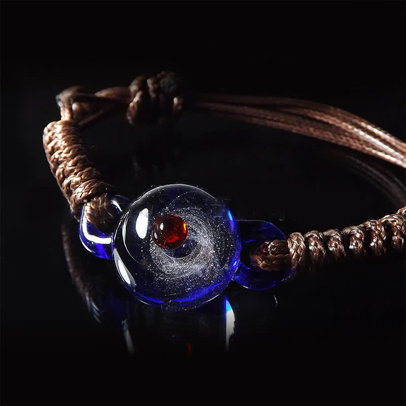 Olivenorma Nebula Starry Universe Creative Glass Bracelet