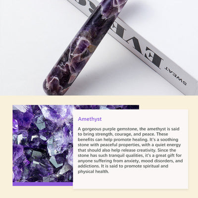 Olivenorma Natural Crystal  Healing Crystal Wands