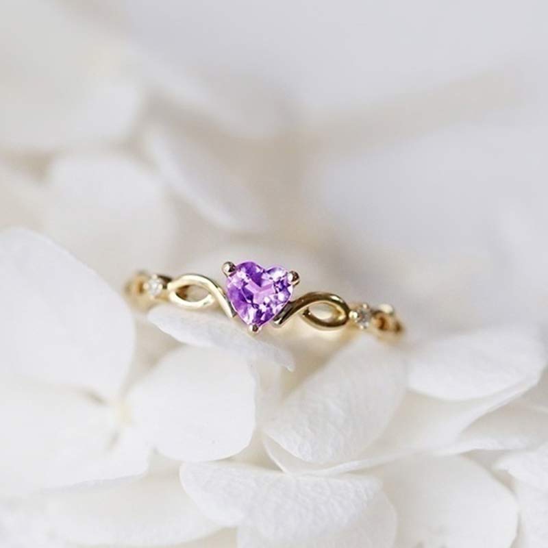 Olivenorma The Eternal Heart - Birthstone Ring