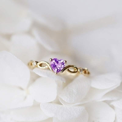 Olivenorma The Eternal Heart - Birthstone Ring