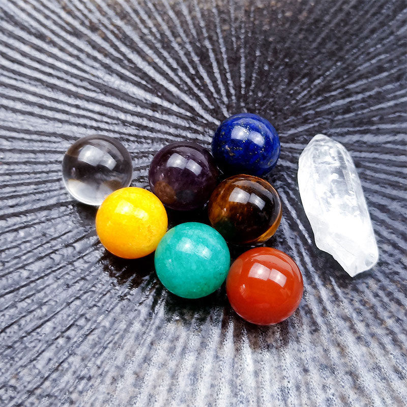 Chakra Rainbow Ball Crystal Set