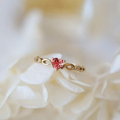Olivenorma The Eternal Heart - Birthstone Ring