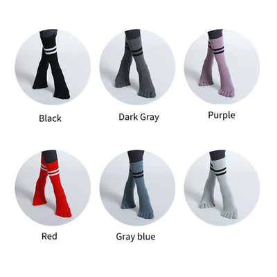 Olivenorma Pilates Anti-slip Five-finger Socks Yoga Socks