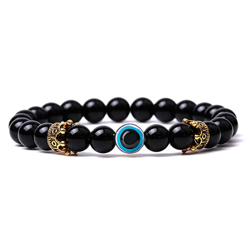 Olivenorma Turquoise With Evil Eye Protection Bracelet