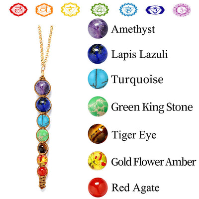 Olivenorma Orgone Chakra Healing Necklace