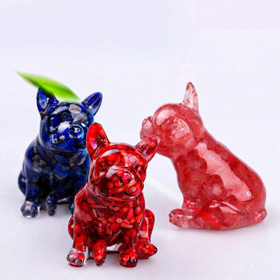 Olivenorma Natural Stone Puppy Decoration