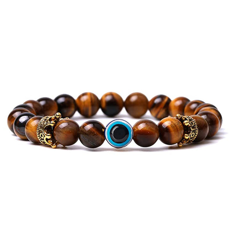 Olivenorma Turquoise With Evil Eye Protection Bracelet