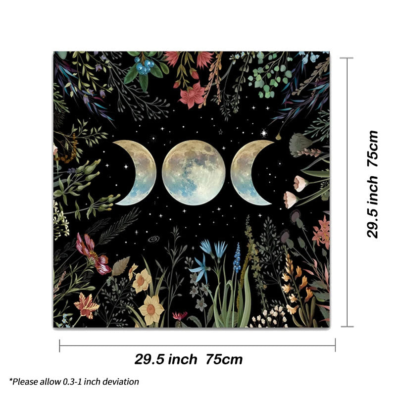 Olivenorma Triple Goddess Moon Symbol Divination Tarot Tablecloth