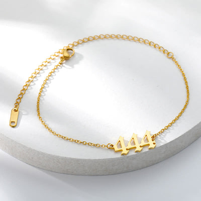 Angel Number Spiritual Anklet Bracelet