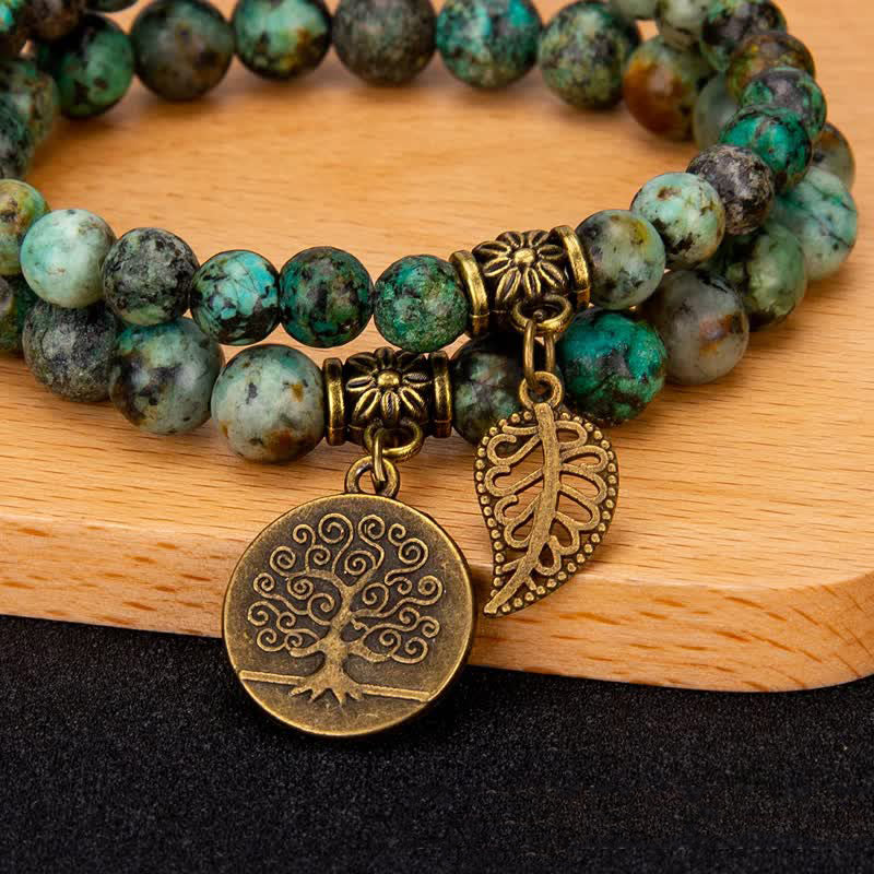 African Turquoise Transformation Bracelet