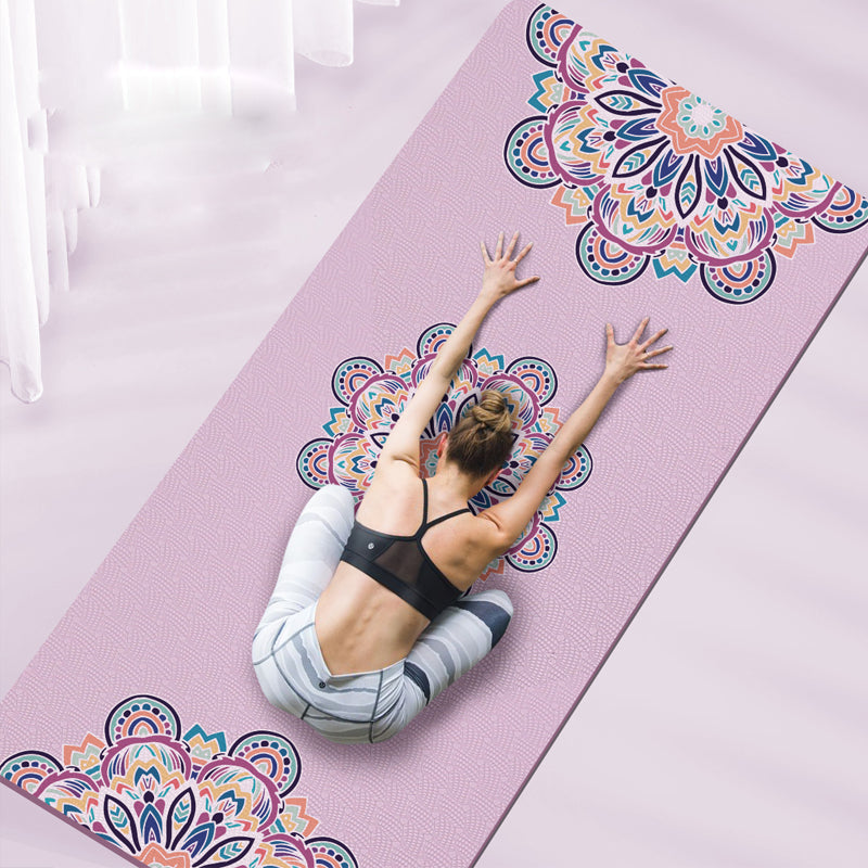 Olivenorma Environmentally Friendly Tpe Mandala Print 8mm Yoga Mat