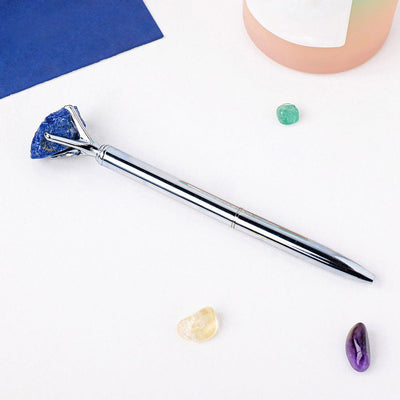 Olivenorma Raw Stone Manifestation Pen Gemstone Decoration