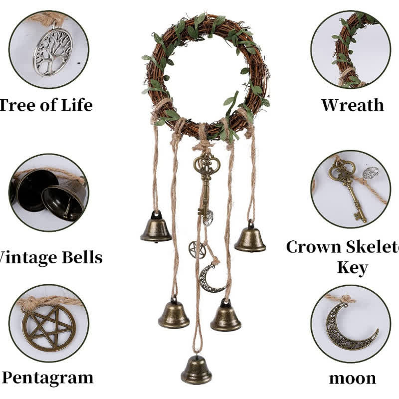 Olivenorma Retro Style Witch Bell Wind Chime