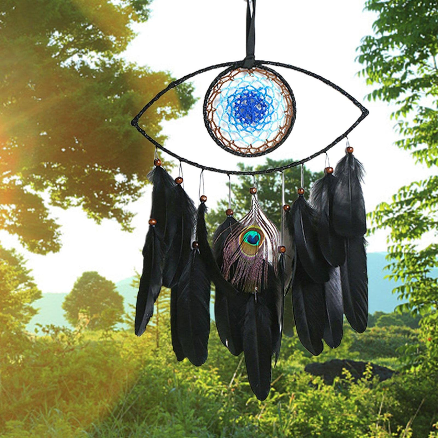 Olivenorma Wall Hanging Wall Decor Evil Eye Dream Catcher