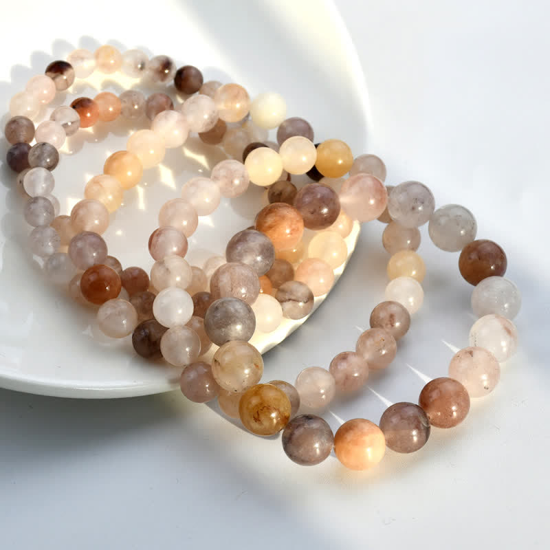 Olivenorma 6-10mm Lepidolite Beads Bracelet