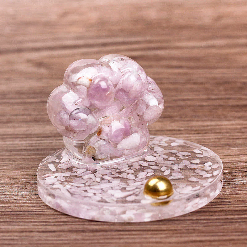 Olivenorma Natural Stone Epoxy Cat Claw Mobile Phone Holder - image 6