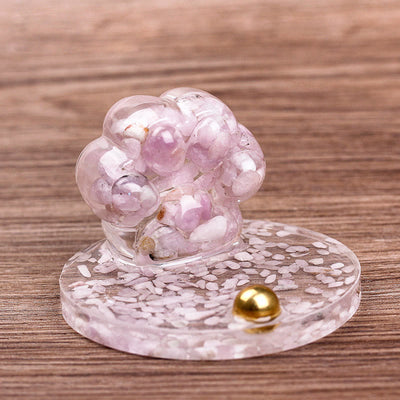 Olivenorma Natural Stone Epoxy Cat Claw Mobile Phone Holder - image 6