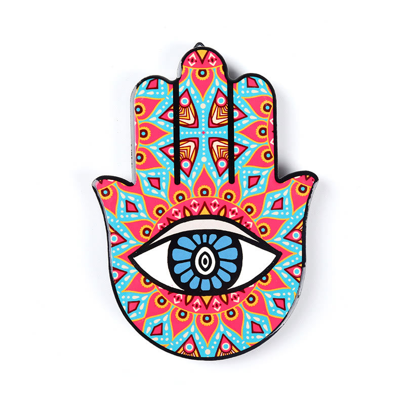 (Clearance 30% OFF / CODE: OFF30) - Olivenorma Hamsa Evil Eye Jewelry Tray Plate Coaster