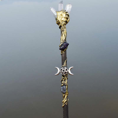 Olivenorma Moon And Sun Fairy Crystal Wands