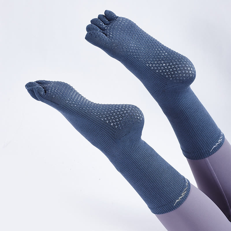 Olivenorma 5-Toe Barefoot Feel Sports Yoga Socks