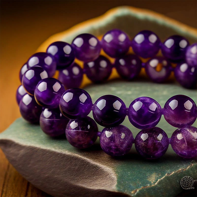 Olivenorma Amethyst Bracelet - Healing, Peace, Calmness