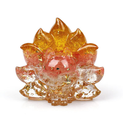 Olivenorma Nine-tailed Fox Gemstone Decoration