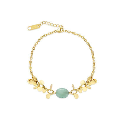 Olivenorma Natural Turquoise Star Stacking Bracelet Set