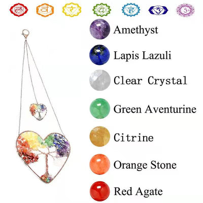 Olivenorma Chakra Love Tree Of Life Decoration Ornaments