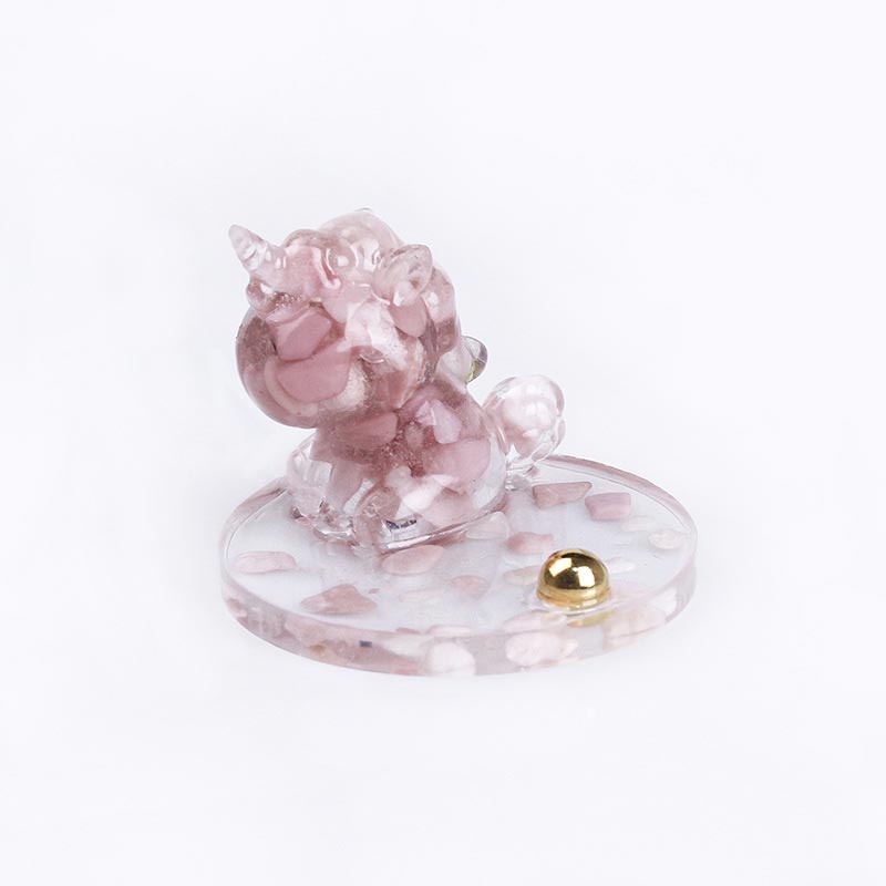 Pink Crystal Unicorn Phone Holder