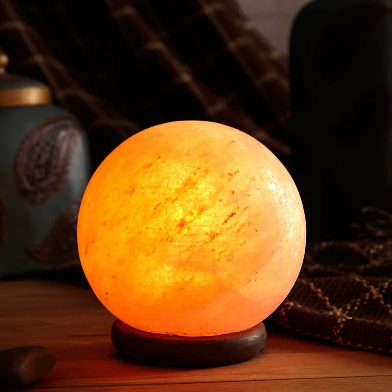 Olivenorma Ball Shape Himalayan Pink Salt Lamp