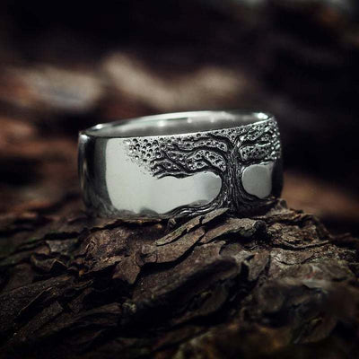 Olivenorma Retro Tree Of Life Ring