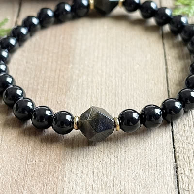 Olivenorma 8mm Obsidian Beads Bracelet