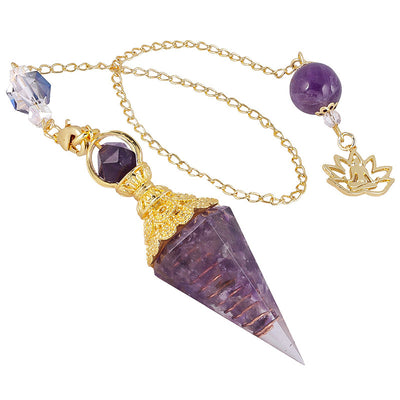 Natural Crystal Stone Pendulum