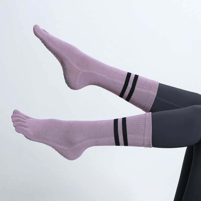 Olivenorma Pilates Anti-slip Five-finger Socks Yoga Socks