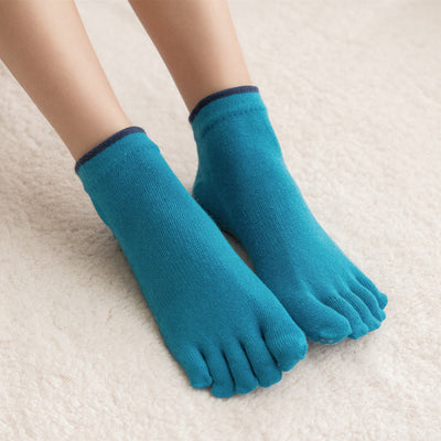 Olivenorma Solid Color Non Slip Grip Pilates Socks