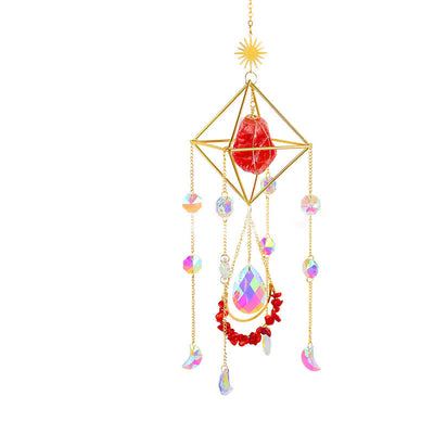 Olivenorma Rainbow Maker Crystal Suncatcher Gemstone Ornament