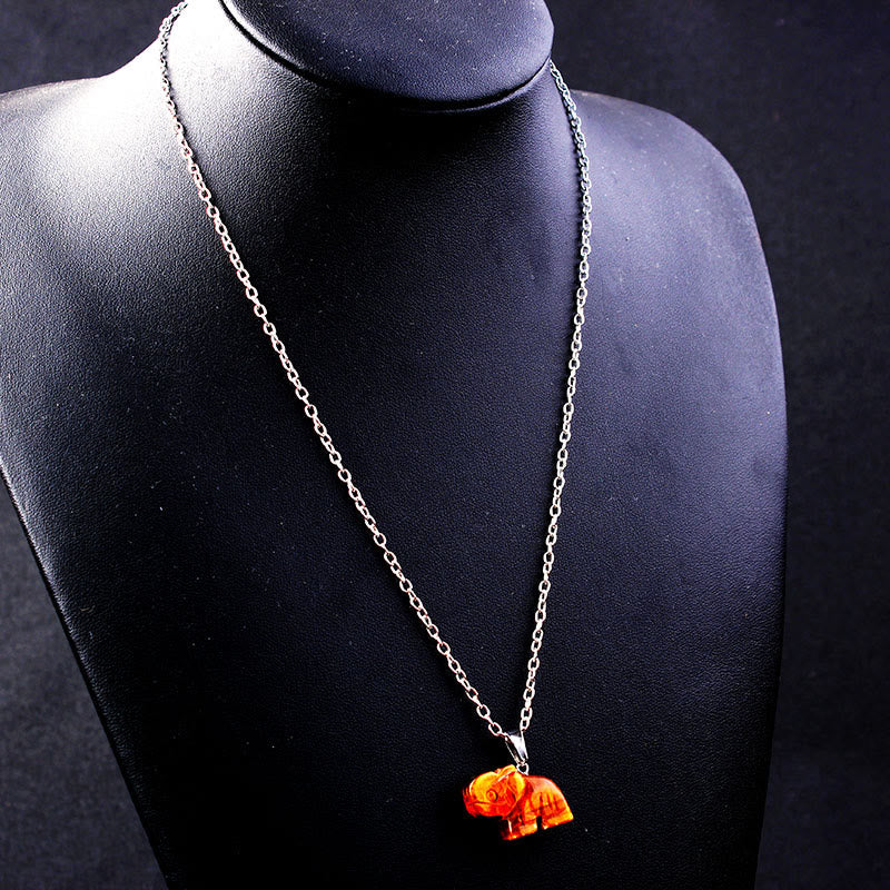 Olivenorma "Powerful Healing" Crystal Skull Necklace