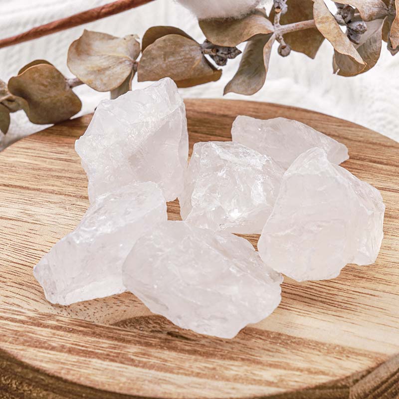 Olivenorma Clear Quartz Natural Raw Stone